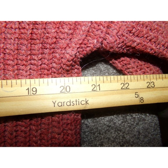 ZAFUL Women's V-Neck Boho Pullover Knitted Sweater size M Alpaca blend - Picture 6 of 7